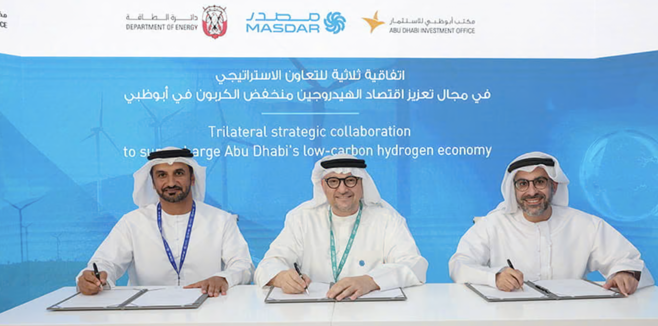Masdar leads initiative to support development of Abu Dhabi’s green hydrogen economy